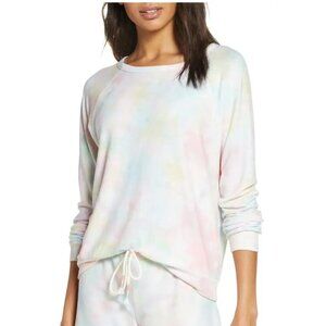 PJ SALVAGE Tie Dye Peached Jersey Sweatshirt